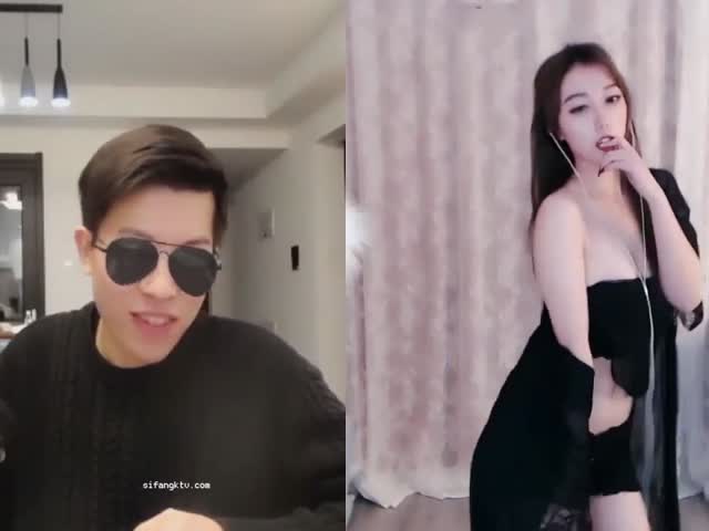 斗鱼虎牙【惠子姐姐+Miu安迪】直播热舞露乳头永封