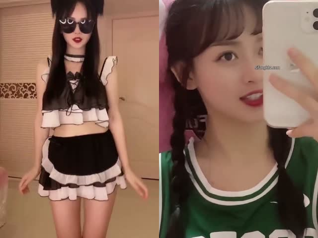 抖音清纯女神【野狗】新！尺度超大特写掰穴，超级粉嫩