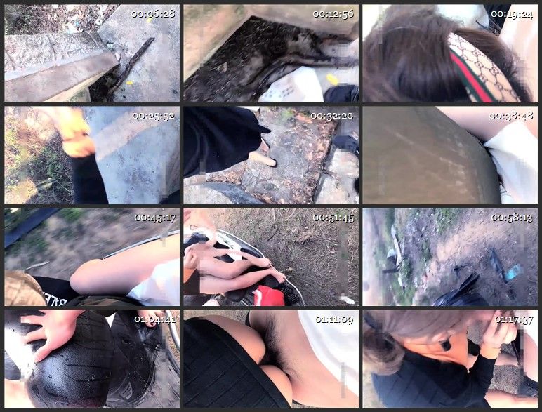 老哥带着肉丝短裙少妇户外啪啪，口交骑电瓶车野地扣逼喷水后入大力猛操，很是诱惑喜欢不要错过