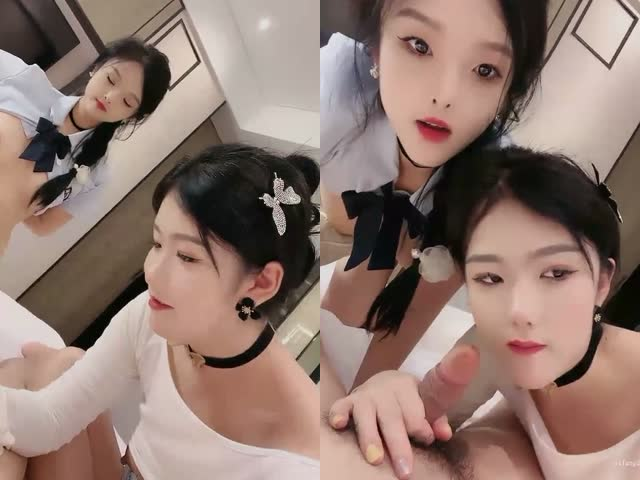 黑丝肥臀美艳欲姐和闺蜜轮流口交伺侯老板激情操逼…