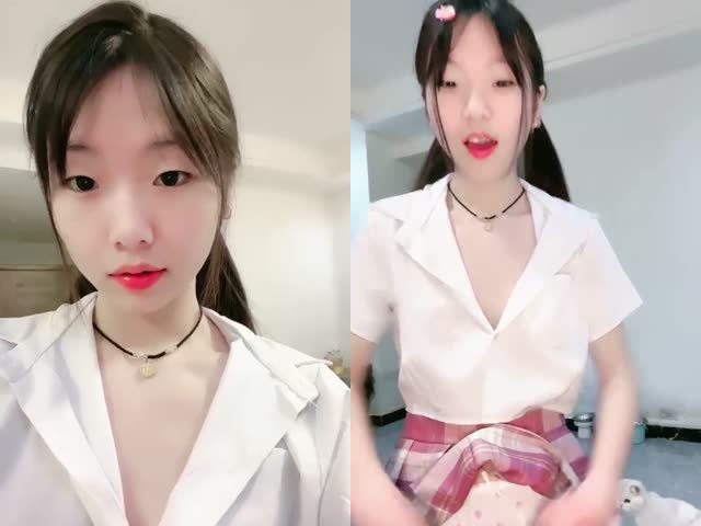 清纯系天花板！甜美妹妹