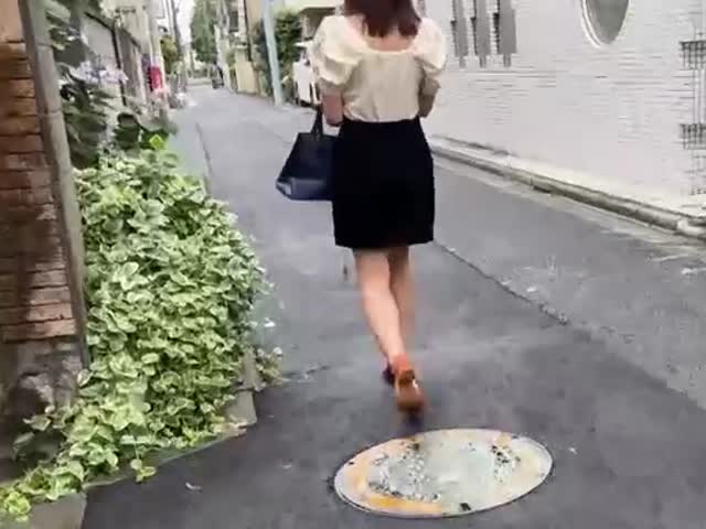 【mj】跟踪尾随漂亮女白领
