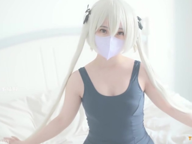 白发萝莉2.5次元美少女▌千夜喵喵▌
